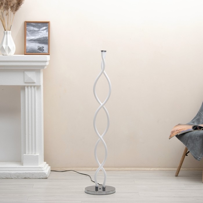 Торшер "Артес" LED 58Вт хром 25х25х142 см