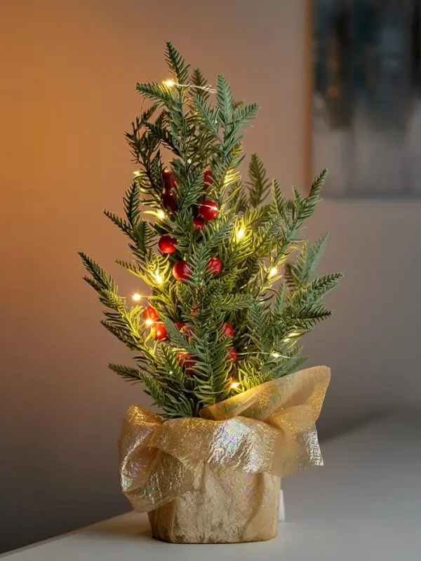 Фигура светодиодная "Сказочное сияние" 40 см, 20 LED, AG13х3 (в компл.), Т/БЕЛЫЙ