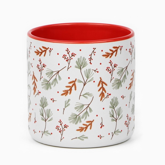 Кружка керамическая новогодняя Дорого внимание &laquo;Лесная сказка&raquo;, 380 мл