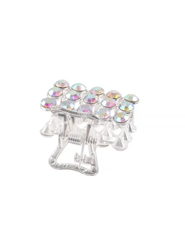 Крабик для волос «Классик», 2.5 см, серебро Крабик для волос «Классик», 2.5 см, серебро