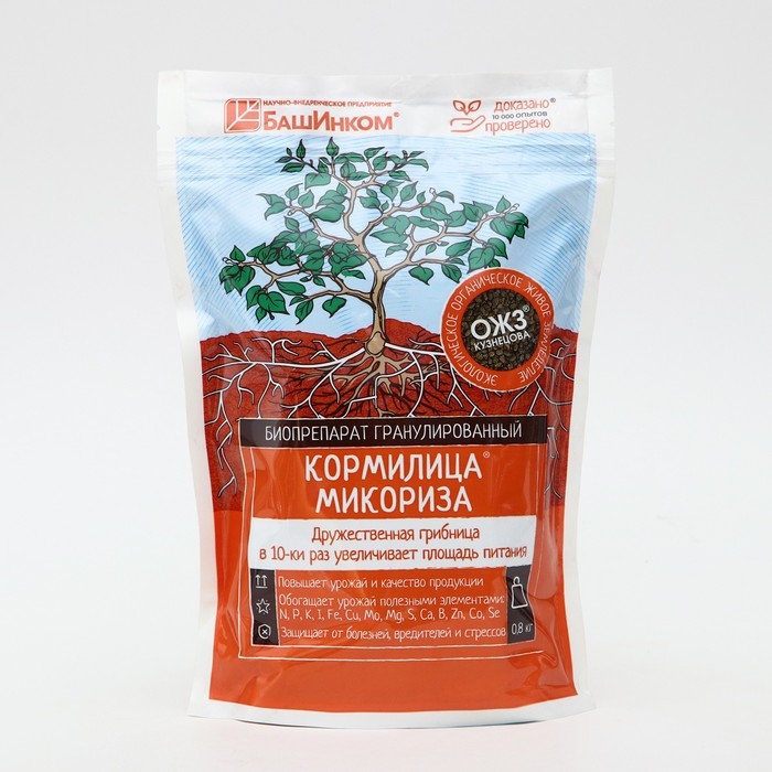 Удобрение  Удобрение "Кормилица Микориза" Дой-Пак,  0,8 кг