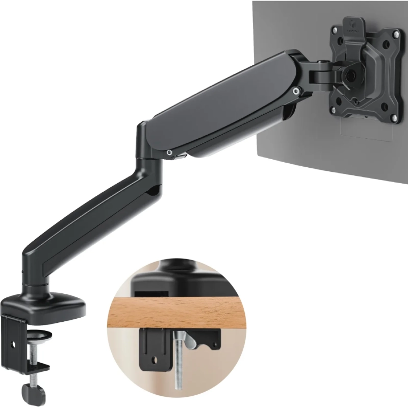 Кронштейн Onkron G80, монит 13-32, газлифт, настольный, чер