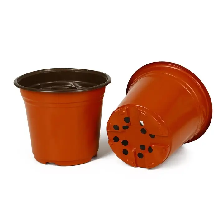 Горшок для рассады, 2.5 л, d=18 см, h=14.5 см, мягкий пластик, терракот, Greengo Горшок для рассады, 2.5 л, d=18 см, h=14.5 см, мягкий пластик, терракот, Greengo
