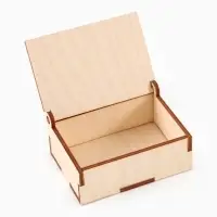 Коробка подарочная деревянная &laquo;Мужик&raquo; 8.5&times;6&times;3.5 см