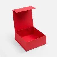 Коробка складная Quadra Fold, красная Коробка складная Quadra Fold, красная