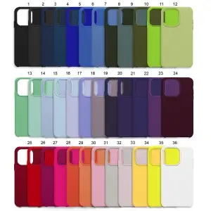 Чехол для iPhone 15 Pro Max Silicone Сase APL WS (с лого)