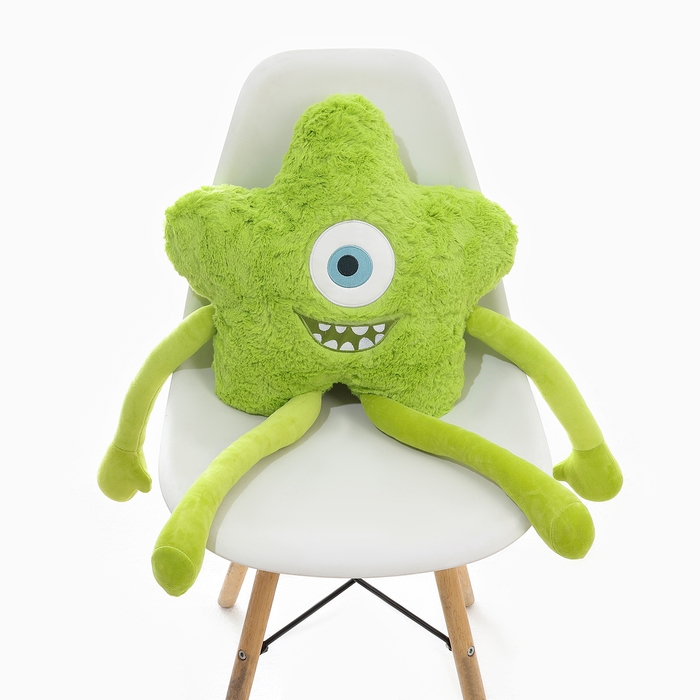 Мягкая игрушка «Звёздочка», 75 см, цвет зелёный