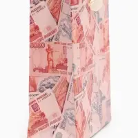 Пакет подарочный &laquo;Деньги&raquo;, 12&times;15&times;5.5 см
