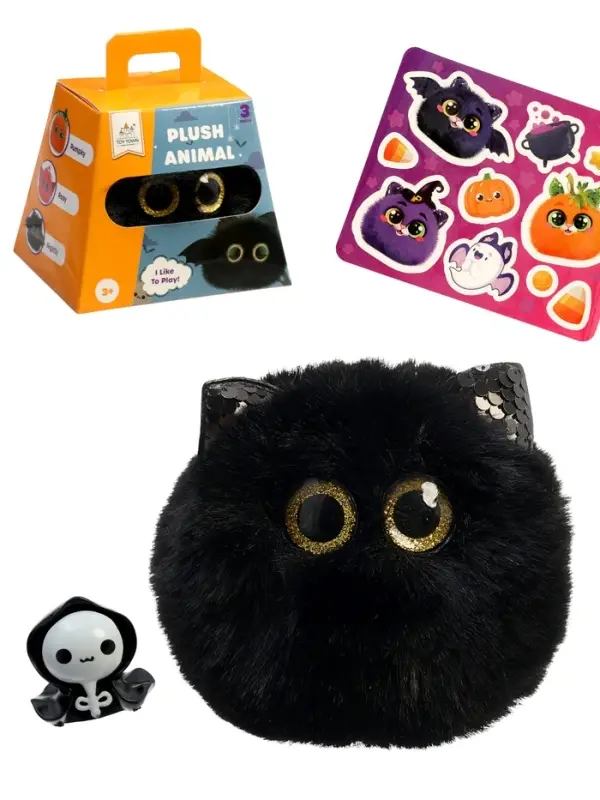 Puffy fluffy "Nightly" pet toy
