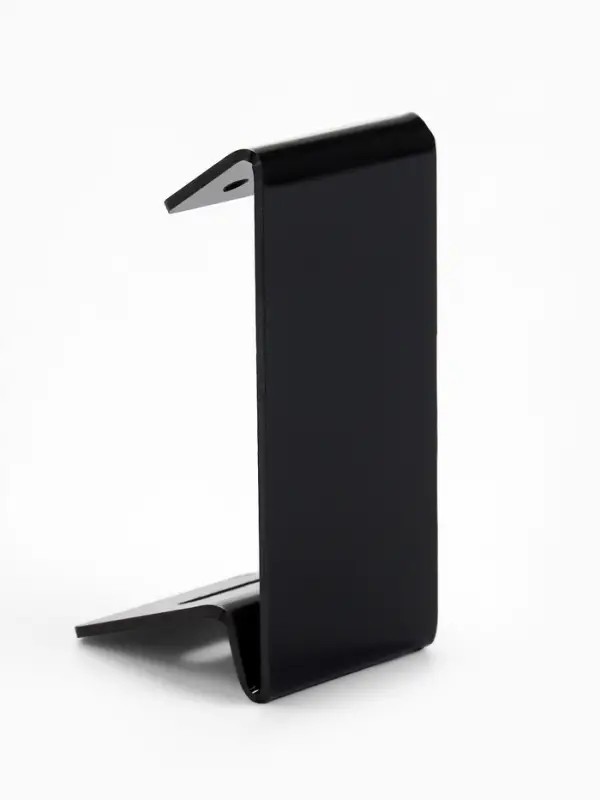 Подставка под серьги, кольцо, 4×4.5×9.5 см, толщина 2 мм, чёрная Подставка под серьги, кольцо, 4×4.5×9.5 см, толщина 2 мм, чёрная