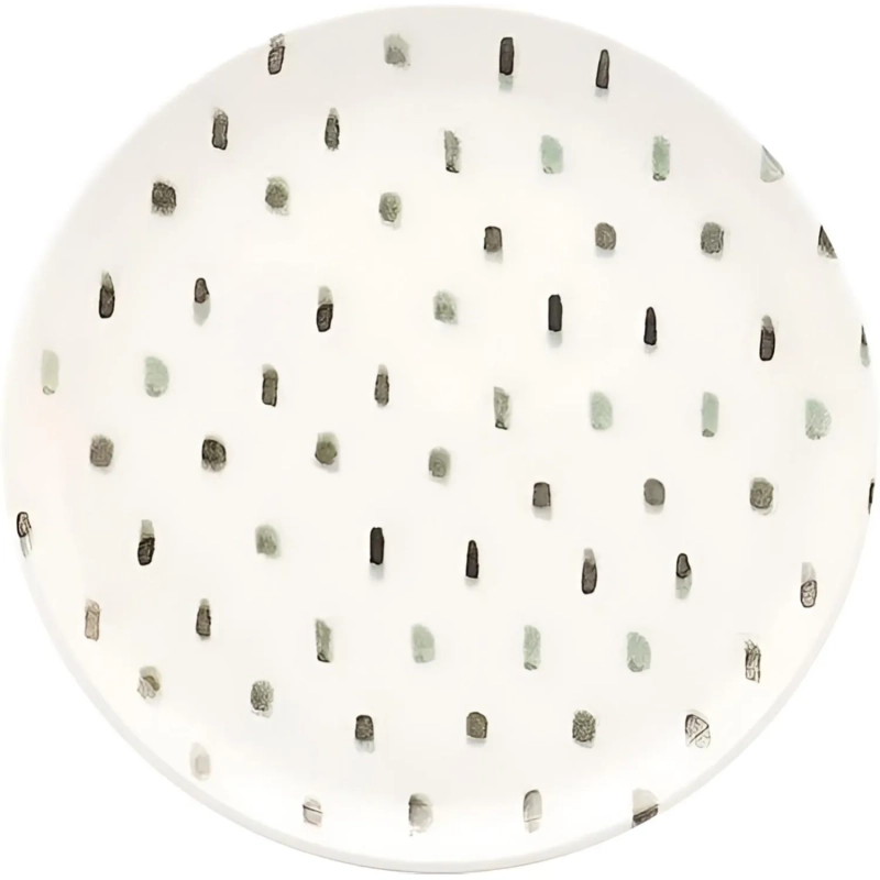 Тарелка мелкая FLAT Shape SAMAMBAIA 20см Oxford 136233, AO03-1C01