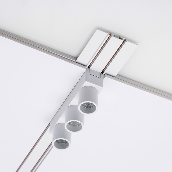 Шинопровод магнитный встраиваемый ультратонкий ULTRA Шинопровод магнитный встраиваемый ультратонкий ULTRA "Слим-100" 2жильный белый 200см