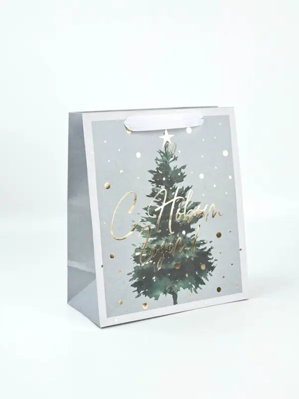 Набор новогодних пакетов &laquo;Еловый лес&raquo;