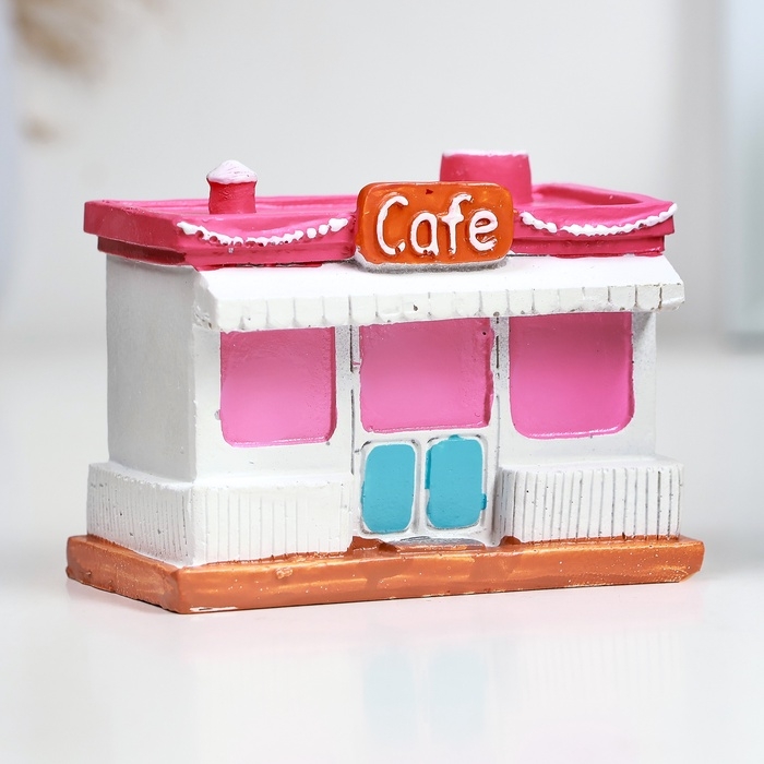 Фигурка  Фигурка "Домик Кафе" 5,5х8х4,5см
