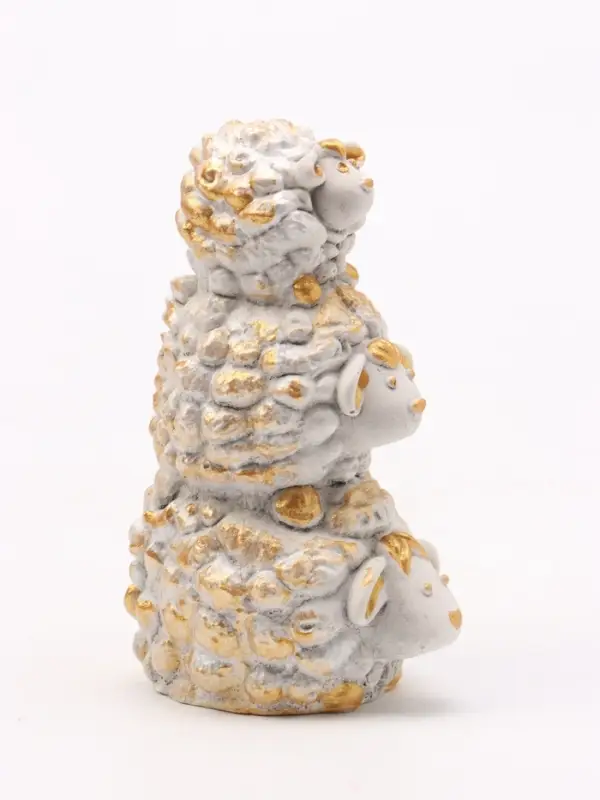 Фигурка декоративная &laquo;Семья&raquo;, 10&times;6&times;4 см, серая