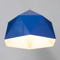 Светильник Edward, 1&times;40 Вт, Е27, 38&times;38&times;25 см, синий