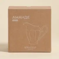 Молочник SL Home &laquo;Аманде&raquo;, 350 мл, 14&times;8.7&times;12.5 см, фарфор, белый