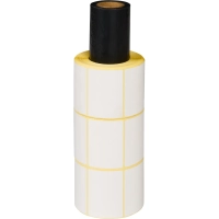 Термотрансферные этикетки ПГЛ 58х40 (4 шт.)+риббон WAX 60x100 в комплекте