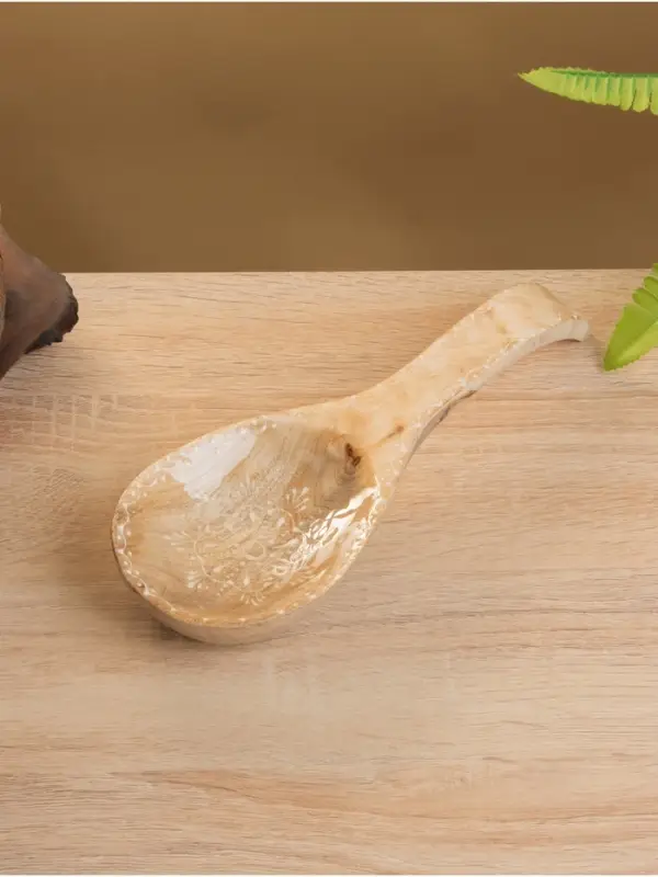 Подставка под ложку &laquo;Пряник&raquo;, 25.5&times;9&times;3.8 см, дерево манго