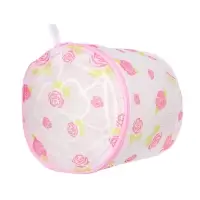 VETTA Мешок для стирки белья, цилиндр, на замке, пластик, полиэстер, d15х16h см, 4 дизайна