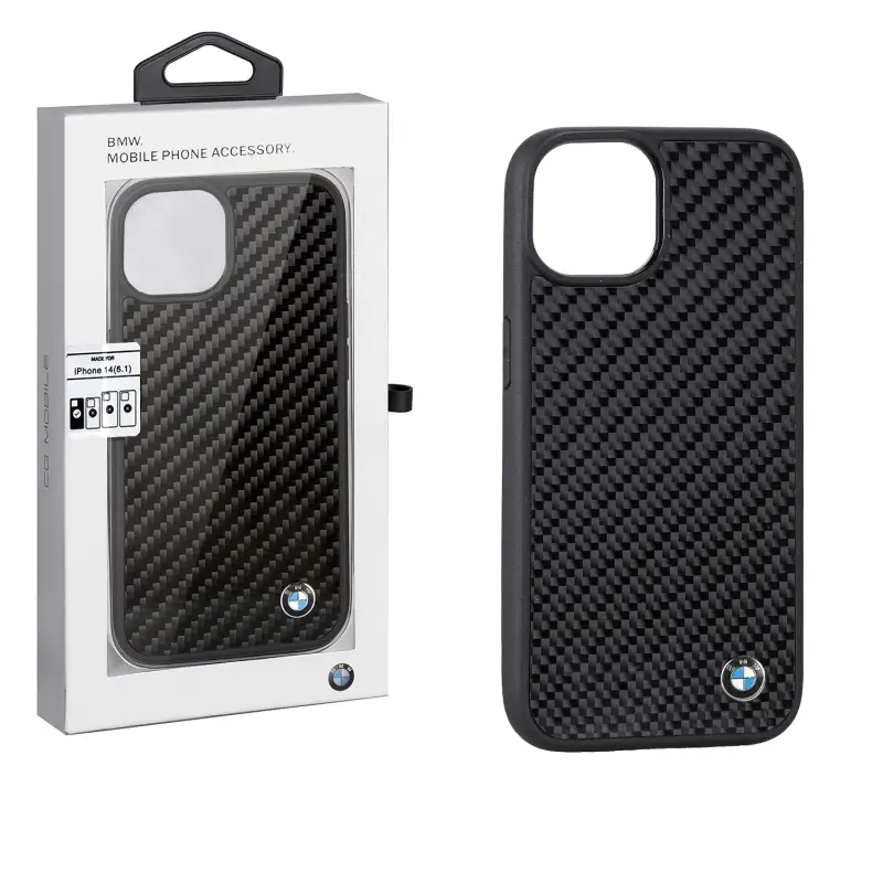 Чехол iPh 14 BMW Carbbon Чехол iPh 14 BMW Carbbon