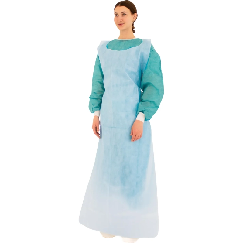 Фартук стерил., лам нетк  Tutami span гол.защит140см пл.35/40&nbsp;1шт/уп  Гекса