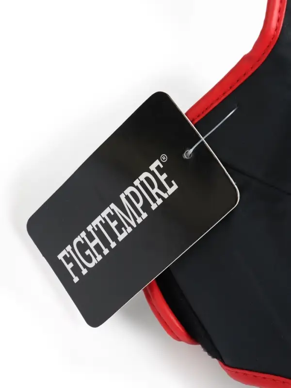 Защита голеностопа для единоборств FIGHT EMPIRE, ART, чёрно-красная, размер XL