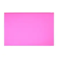 Набор папок-конвертов на ZIP-молнии A4, 180 мкм, Calligrata &laquo;Акварель&raquo;, полупрозрачные, 5 штук, МИКС