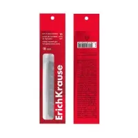 Лезвия для канцелярского ножа ErichKrause, 18 мм, 10 штук, в пластиковом контейнере