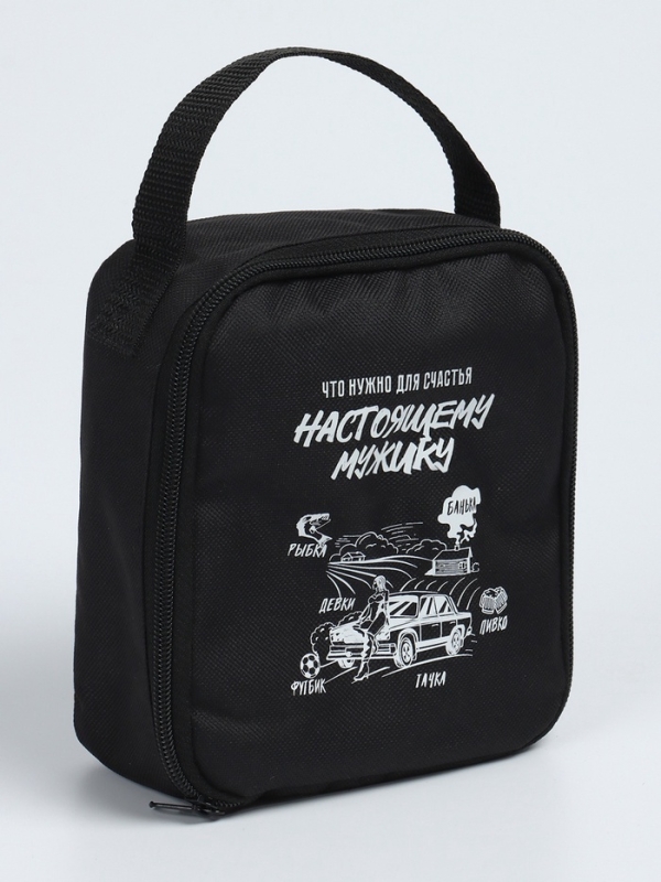 Набор автомобилиста для чистки салона  Набор автомобилиста для чистки салона "Настоящему мужику", 4 предмета