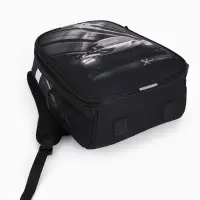 Рюкзак школьный для девочки &laquo;Скорость&raquo;, Stavia, эргономичная спинка, 30&times;16&times;38 см, чёрный