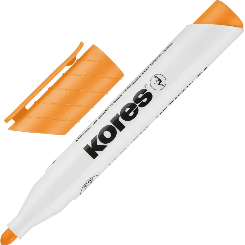 Набор маркеров для белых досок KORES 3мм 6шт/уп 20802