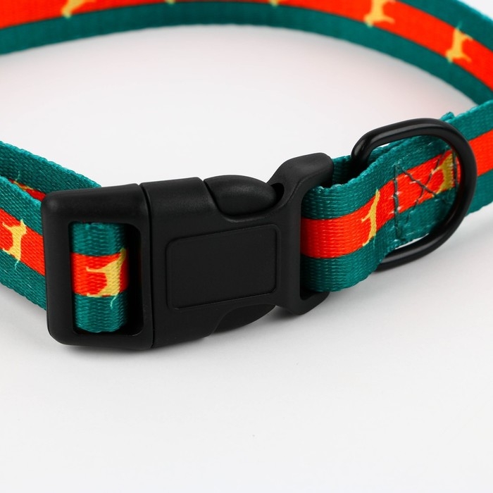 Ошейник «На стиле», застёжка - фастекс, 2.5 см, 40-55 см Ошейник «На стиле», застёжка - фастекс, 2.5 см, 40-55 см