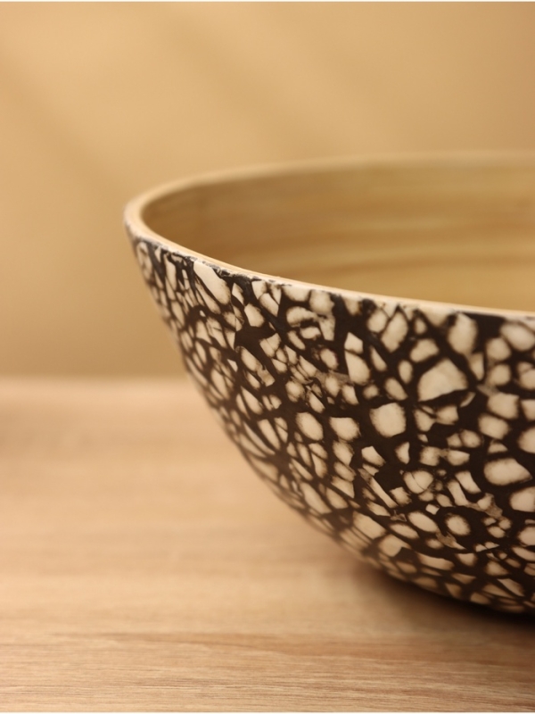 Миска 25х25х8 см +/- 1см, бамбук Миска 25х25х8 см +/- 1см, бамбук