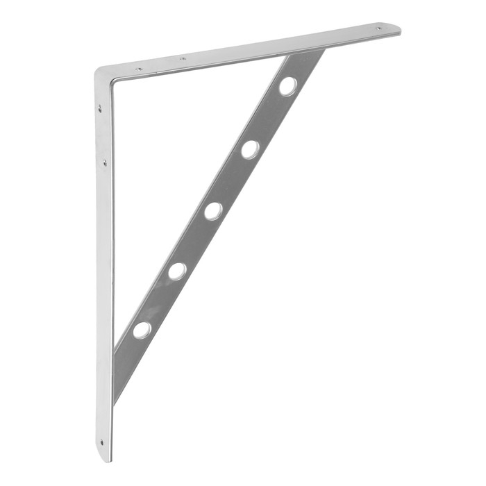 Кронштейн усиленный 300х225 хром, 10шт Кронштейн усиленный 300х225 хром, 10шт