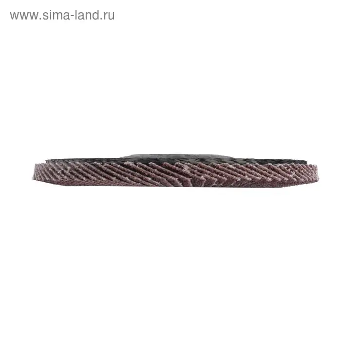 Круг лепестковый торцевой конический ТУНДРА, 115&times;22 мм, Р80