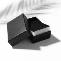 Коробочка подарочная под набор «Минимал» , 5×8 см, цвет чёрный