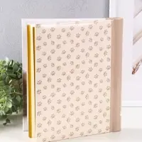 Фотоальбом 30 магнитных листов 23X28см, "Щенок",  пер-т внутр.спираль Фотоальбом 30 магнитных листов 23X28см, "Щенок",  пер-т внутр.спираль