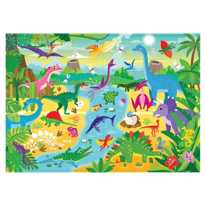 Книга со светящимися наклейками «Время динозавров», 40 наклеек, 4 стр. Книга со светящимися наклейками «Время динозавров», 40 наклеек, 4 стр.