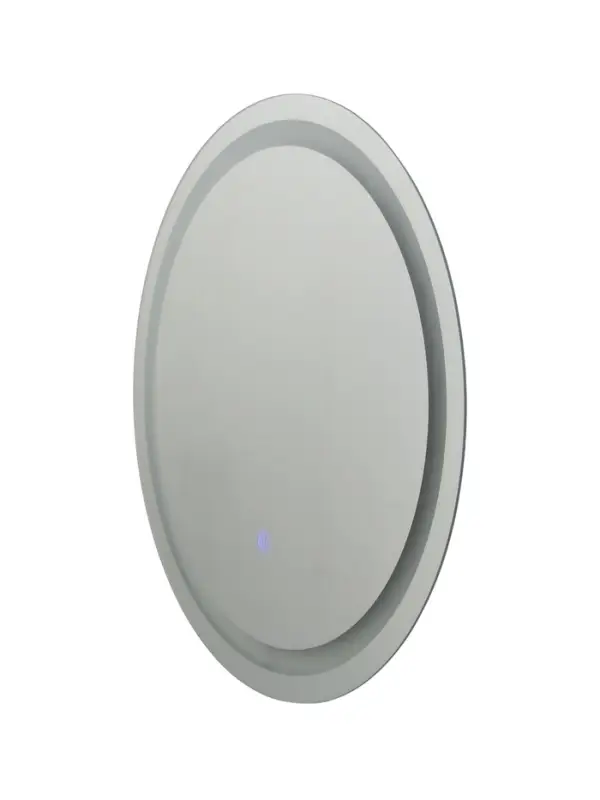 Зеркало с подсветкой 60х60 см, сенсорная кнопка Зеркало с подсветкой 60х60 см, сенсорная кнопка