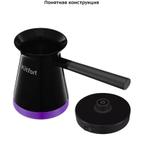 Турка для кофе электрическая КТ-7184 - 1000 Вт Турка для кофе электрическая КТ-7184 - 1000 Вт