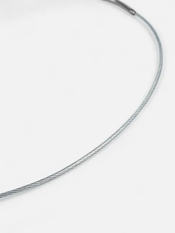 Спицы круговые, для вязания, с металлическим тросом, d=4 мм, 14/100 см
