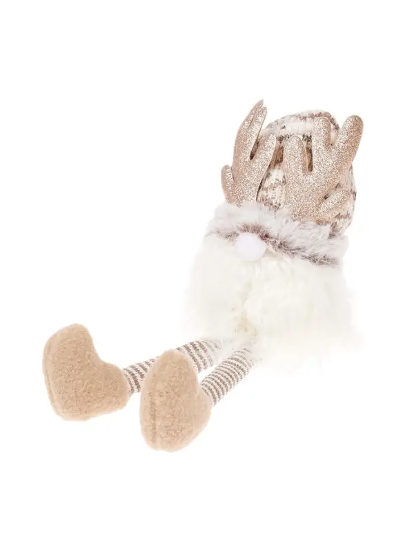 Фигура текстиль «Гном лосяш» 33 см, 1 LED, от батареек AG13×3, свечение тёплое белое Фигура текстиль «Гном лосяш» 33 см, 1 LED, от батареек AG13×3, свечение тёплое белое