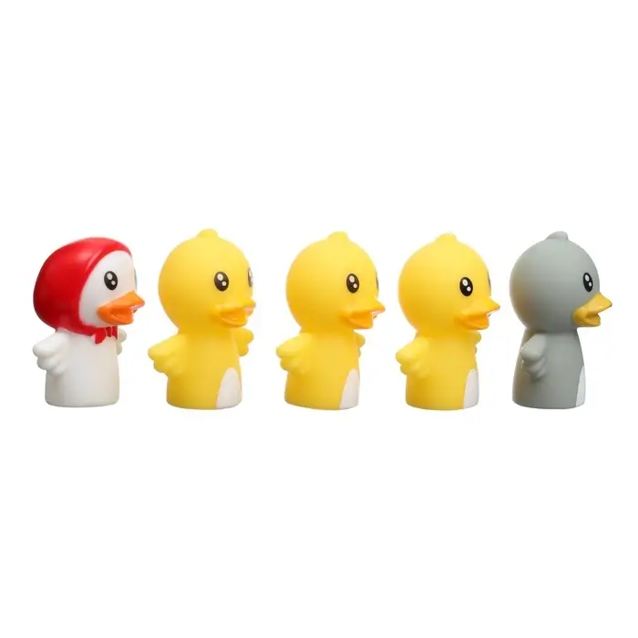 Пальчиковый театр Крошка Я &laquo;Уточки&raquo;, в наборе 5 шт.