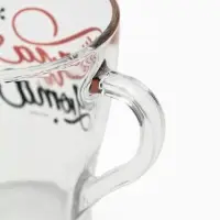 Кружки стеклянные новогодние &laquo;Персонажи&raquo;, набор 2 шт. по 300 мл