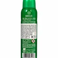BREEZE Дезодорант для тела в аэрозольной упаковке NATURAL ESSENCE 150мл