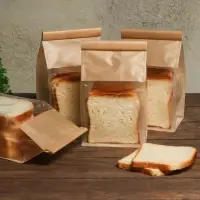 Пакет крафт бумажный, с окном, прямоугольное дно, 13 х 10 х 28 см Пакет крафт бумажный, с окном, прямоугольное дно, 13 х 10 х 28 см