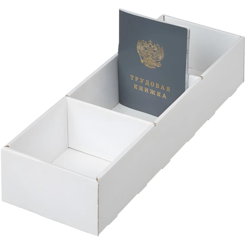 Картотека для трудовых книжек 340*100*65, картон