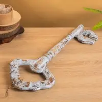 Сувенир «Ключ от счастья», 4.5×21×50 +/- 3 см, дерево, голубой
