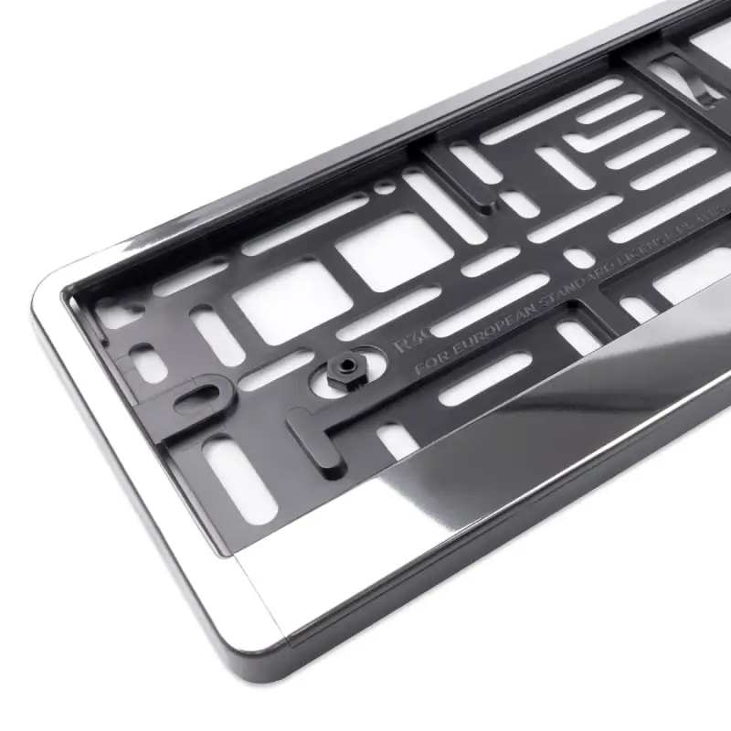 Рамка под номерной знак хром AVS RN-12